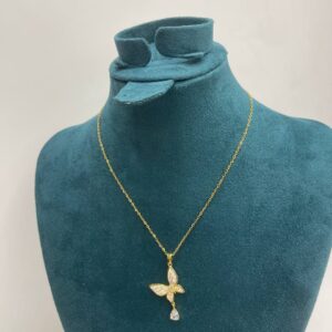 قلاده ذهبي ستان ستيل مطلي