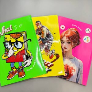 دفتر الوان 100 ورقه