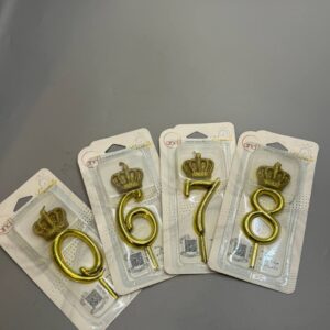 شمع ميلاد ارقام