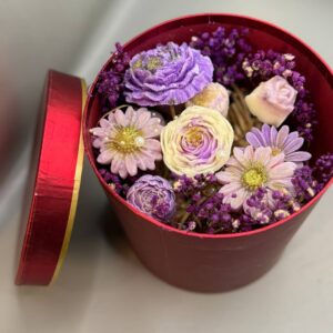 علبه شمع ورد