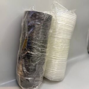 كاسه استعمال واحد مع غطاء