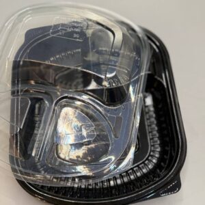 صحن اسود سفري 5قطع