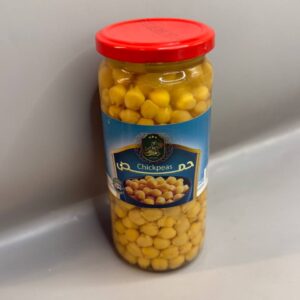 علبه زجاجي حمص