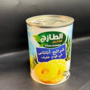 شرائح اناناس الطازج