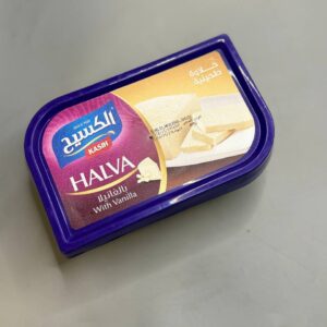 حلاوة طحينية بالفانيلا الكسيح