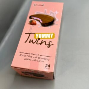 بسكويت بالفراولة