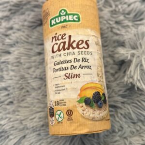 كعك الارز بالفواكهة