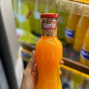 عصير رند برتقال وجزر