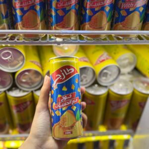 عصير طازج خوخ حبيبات