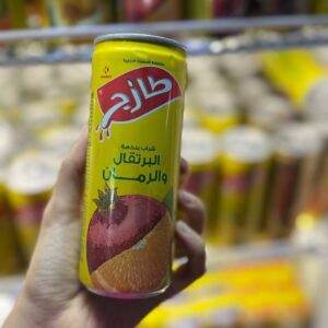 عصير طازج برتقال ورمان